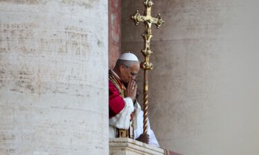Newly elected Pope Leo XIV