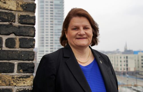 This 2016 photo shows Judge Hannah Dugan in Milwaukee