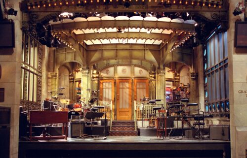 The "Saturday Night Live" stage.