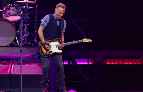 Bruce Springsteen and The E Street Band perform during the first night of his 'The Land of Hopes and Dreams' tour at Co-op Live on May 14 in Manchester
