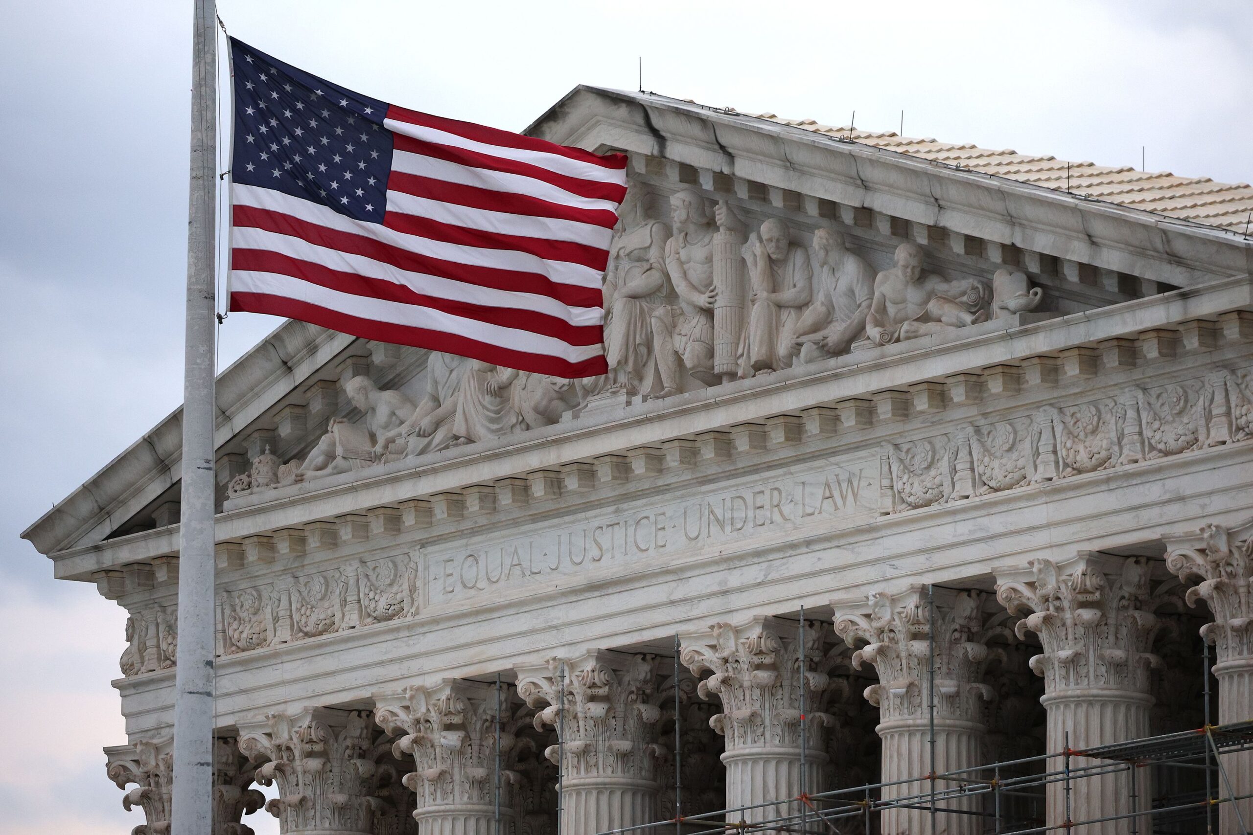 <i>Win McNamee/Getty Images via CNN Newsource</i><br/>The U.S. Supreme Court is shown on March 17