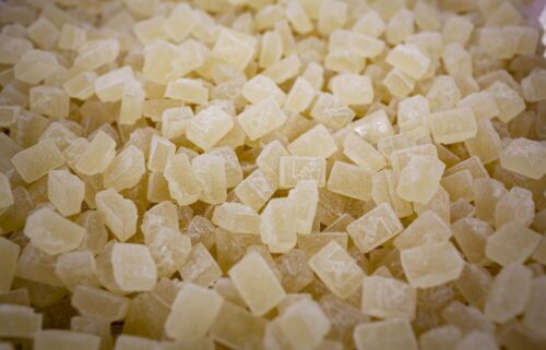 Sunnyside Chews cannabis edible gummies at a Cresco Labs Inc. facility in Indiantown