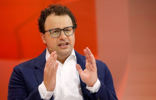Anthropic CEO Dario Amodei is seen here in May 2024 in Paris