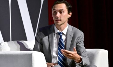 David Hogg speaks onstage during the Fast Company Innovation Festival 2024 at BMCC Tribeca PAC in September 2024 in New York City.