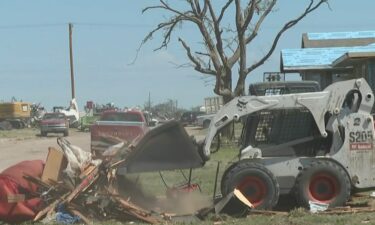 Entire neighborhoods have been wiped from the map after an EF-3 tornado touched down in Grinnell on Sunday evening.
