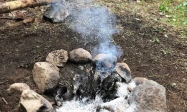 U.S. Forest Service firefighters found 24 abandoned campfires