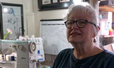 Teresa Burns makes sure graduates are ready to cross that stage by turning fabric into memories.
