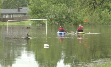 Days on end of relentless rain has Skiatook underwater.