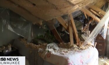 A scary situation for a family in Racine County after Thursday