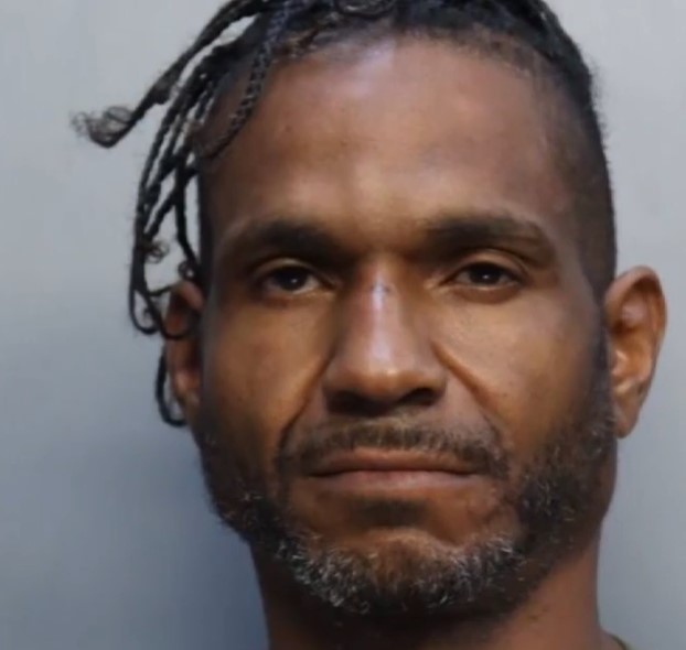 <i>WSVN via CNN Newsource</i><br/>Police identified the suspect as 48-year-old Derrick Madison