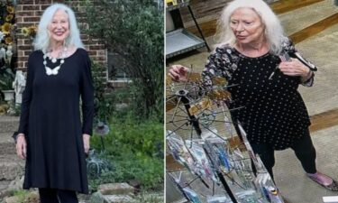 The Cowley County sheriff says human remains have been found about a mile from where a missing 81-year-old woman's car was found last month.