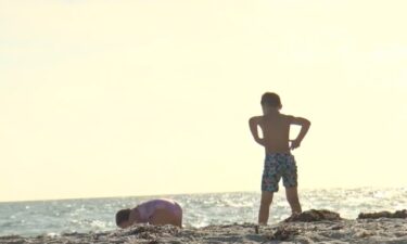 Beachgoers at Englewood Beach were shocked to learn that a mysterious object found in the sand was a World War II-era bomb.