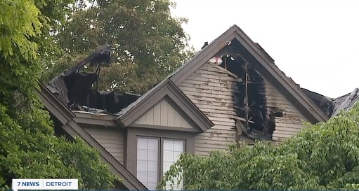 <i>WXYZ via CNN Newsource</i><br/>The family who was living in the house that was reportedly struck by lightning in Farmington Hills has been living there for more than 30 years.