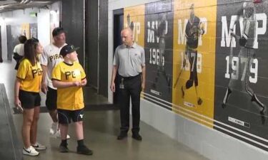 A 13-year-old from Steubenville has two wishes: Beat cancer and become a sports broadcaster.  This past weekend