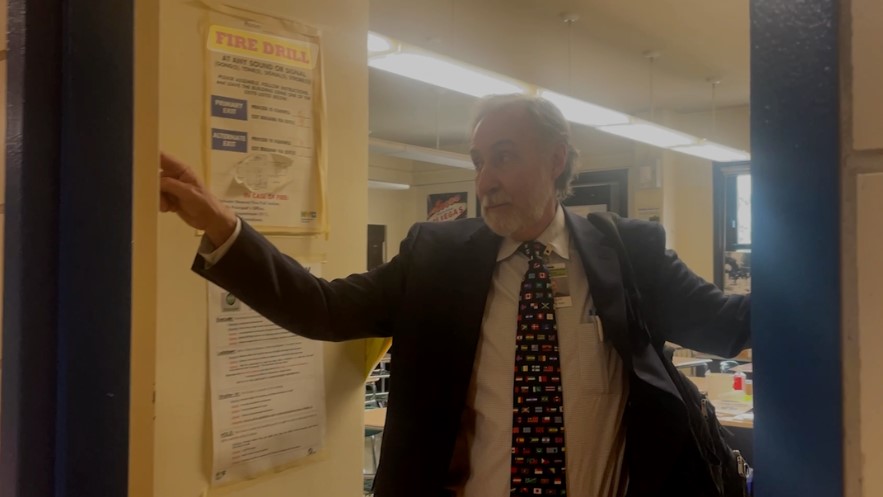 <i>WCBS/WLNY via CNN Newsource</i><br/>At Edward R. Murrow High School in Brooklyn