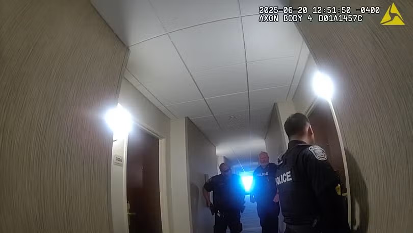 <i>Lyndon Police/WLKY via CNN Newsource</i><br/>A man is facing multiple charges after an "unknown device" was set off at a hotel in Lyndon causing a fire