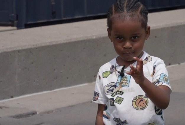 <i>WXYZ via CNN Newsource</i><br/>Lanaeziah Brinson said she was at the Riverfront on Wednesday when she noticed her 3-year-old son