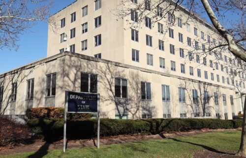 The US Department of State is seen in January 2020 in Washington