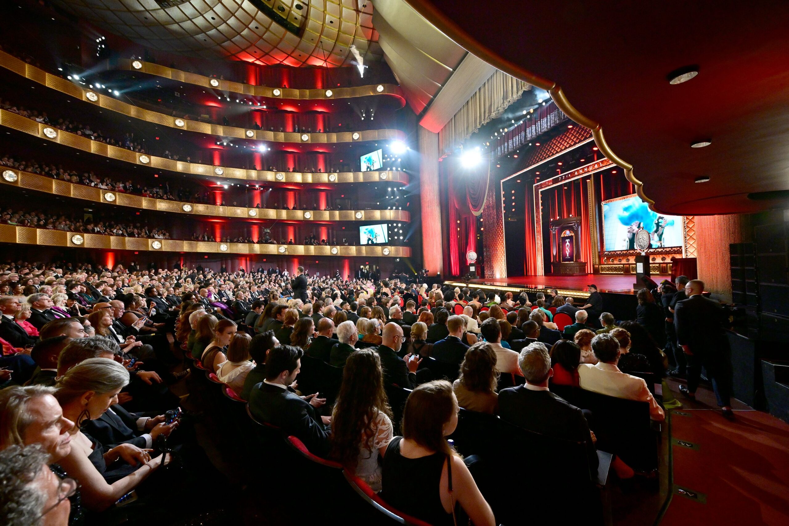 <i>Eugene Gologursky/Getty Images via CNN Newsource</i><br/>The 2024 Tony Awards were held at Lincoln Center in New York City.
