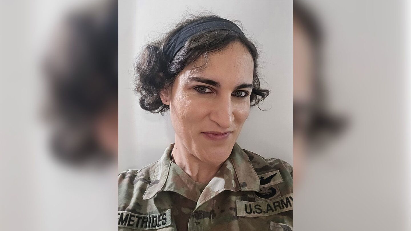 <i>Getty Images via CNN Newsource</i><br/>Ben Kibler is among thousands of transgender and nonbinary service members affected by a February 26 memo from the Defense Department that announced military personnel with a diagnosis of gender dysphoria would be discharged from service.