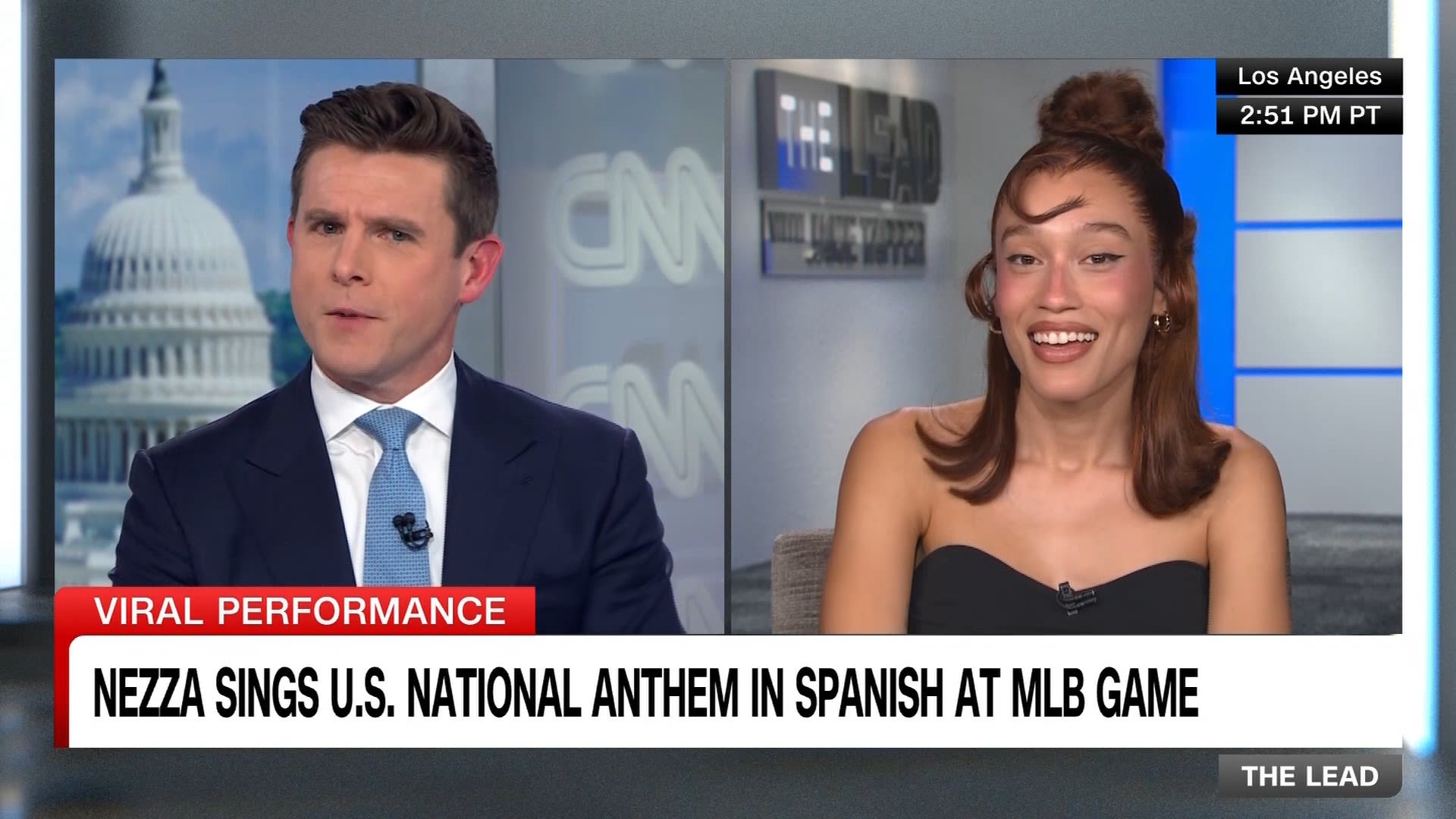 Singer Nezza explains why she sang US National Anthem in Spanish at ...