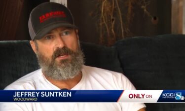 Jeffrey Suntken spent seven hours unconscious in a ditch after crashing his motorcycle on Highway 141 in Dallas County earlier this month