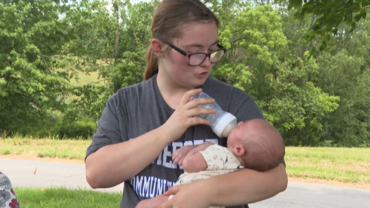 <i>WLEX via CNN Newsource</i><br/>Emily and her family are grateful that everyone is safe.