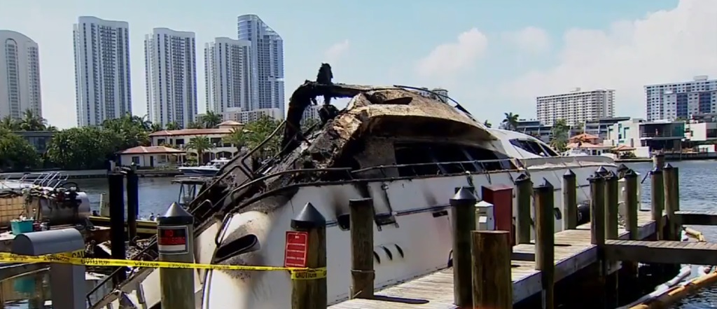 <i>WSVN via CNN Newsource</i><br/>The fire caused upwards of $100 million in damages.