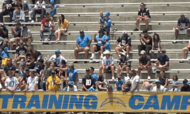 The Los Angeles Chargers returned to their former home city today