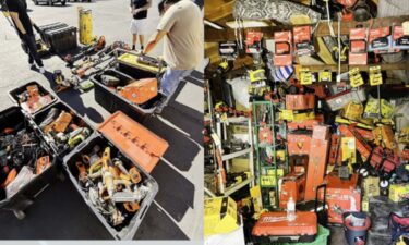 The Sacramento County Sheriff's Office said the investigation began in May with theft investigators at Lowe's and Home Depot contacting them to report a series of shoplifting incidents in the Sacramento Valley.