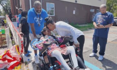 Ny'Leek Ellison and his father