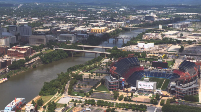 <i>WTVF via CNN Newsource</i><br/>Nashville moves homeless camp from fireworks fallout zone for safety.