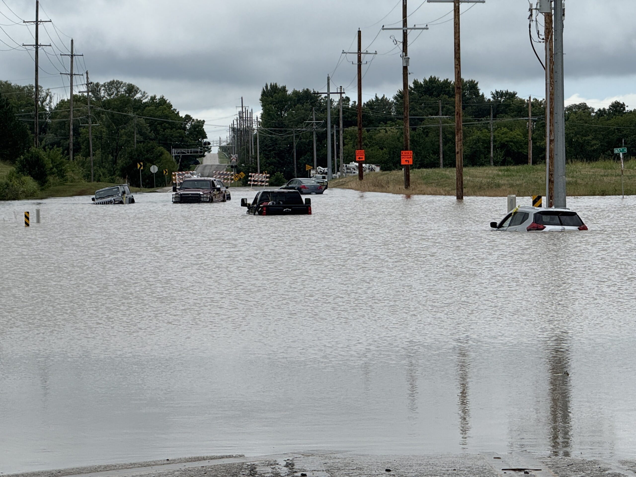 Risks of flooding rain are in place Friday for many portions of the US.