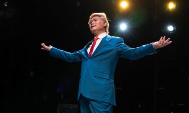 Spectators enjoy a good laugh at ‘Trump