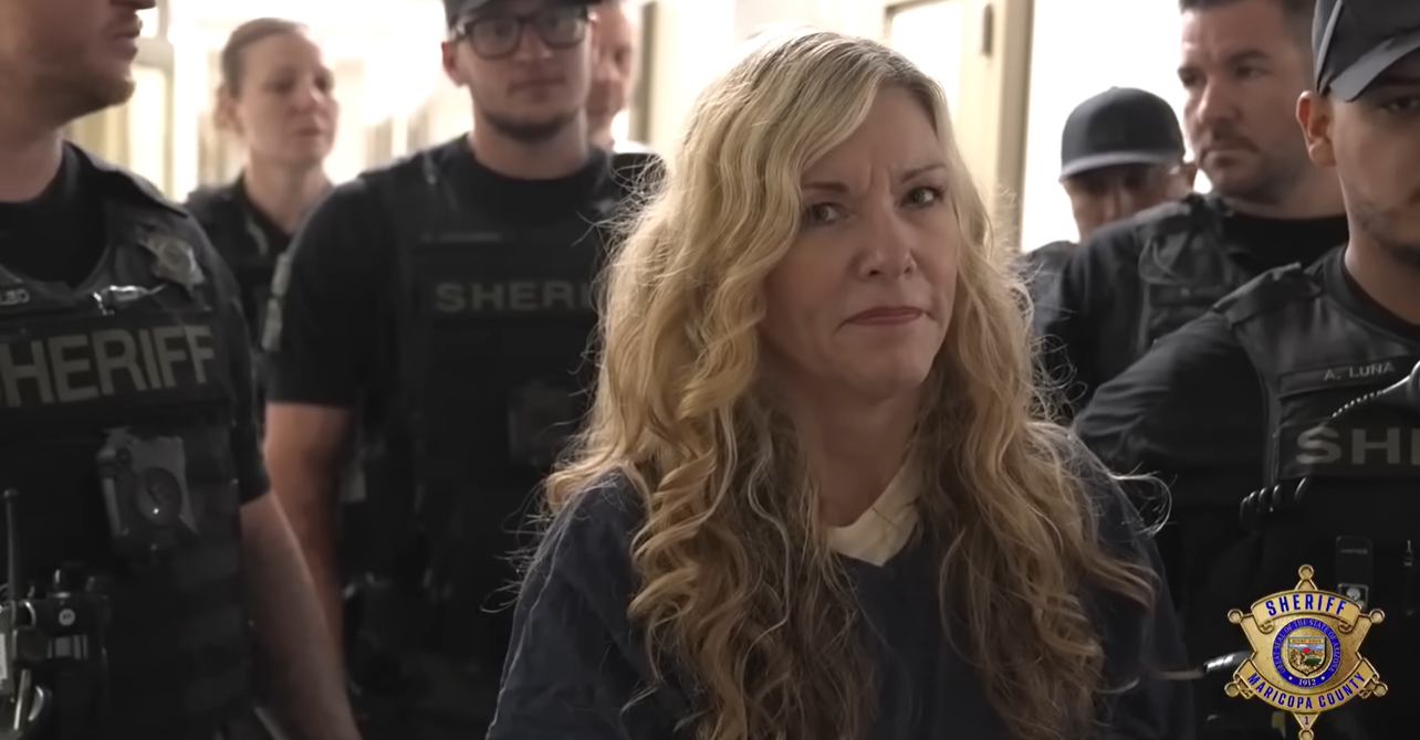 <i>EAST IDAHO NEWS/ Maricopa County Sheriff via CNN Newsource</i><br/>Lori Vallow Daybell leaving an Arizona jail to be and flown back to Idaho