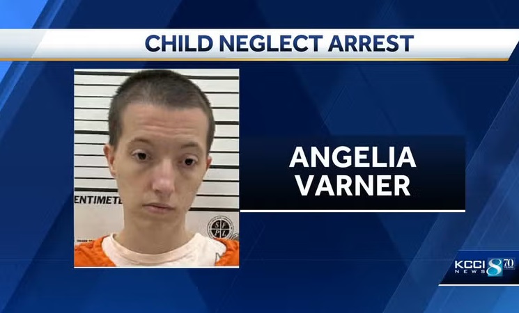 <i>KCCI via CNN Newsource</i><br/>Angelia Varner is charged with child neglect after her infant fell from a second-story window.