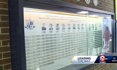 Oak Park High School officially unveiled a memorial honoring alumni who served in the Vietnam War