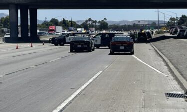 Officers were notified at 11:47 a.m. that a person fell from the McKee Road overcrossing and was struck by a passing vehicle