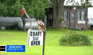 Rosanne Forster has been selling her handmade gifts at Forster's Craft Corner for nearly 30 years in a cozy she-shed off Highway 238. She makes ribbon roses and baskets
