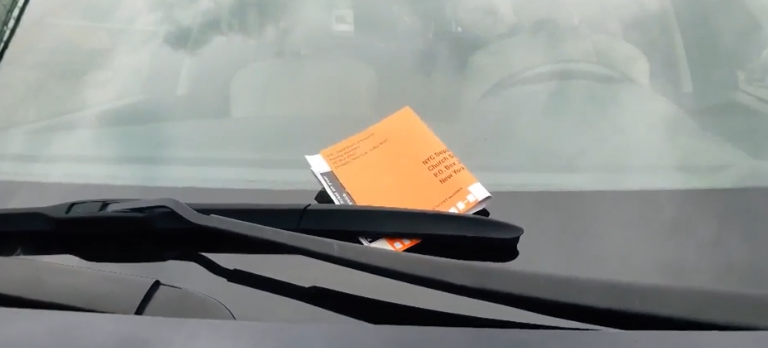<i>WCVB via CNN Newsource</i><br/>A Massachusetts couple got a parking ticket in the mail from Queens