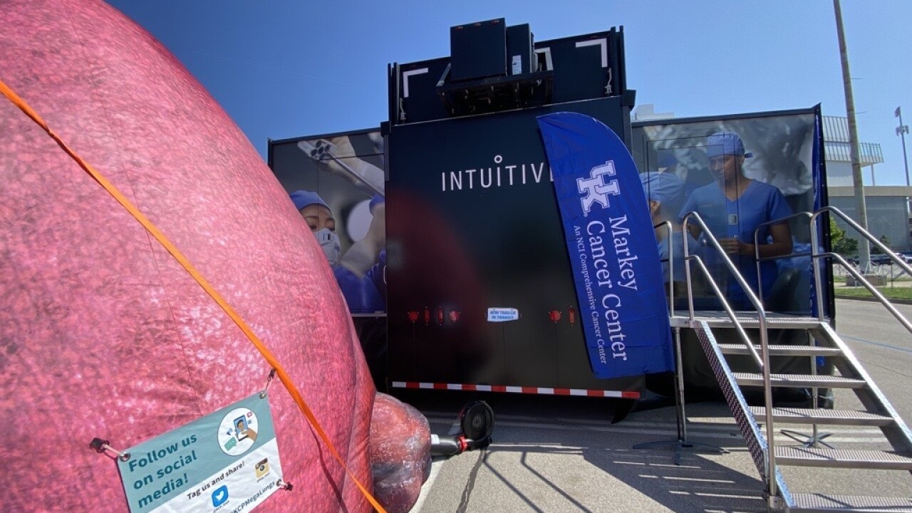 <i>WLEX via CNN Newsource</i><br/>It's in a demonstration in a state-of-the art mobile semi-truck.