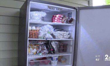 Baltimore County gets its first community fridge thanks to Reisterstown resident.