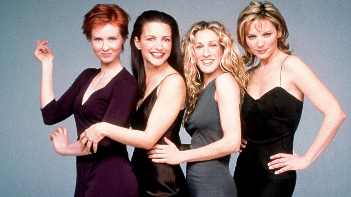 <i>Hulton Archive/Getty Images via CNN Newsource</i><br/>The cast of "Sex And The City" -- Cynthia Nixon