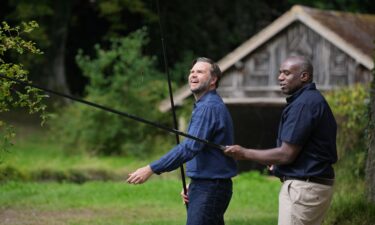 US Vice President JD Vance went fishing with UK Foreign Secretary David Lammy in southern England on August 8.
