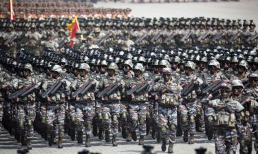 A 2017 image released by North Korea's official Korean Central News Agency
