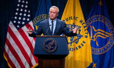 US Health and Human Services Secretary Robert F. Kennedy