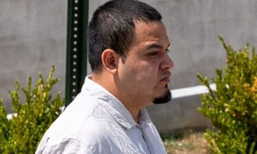 Kilmar Abrego Garcia after his release from the Putnam County Jail in Tennessee on August 22.