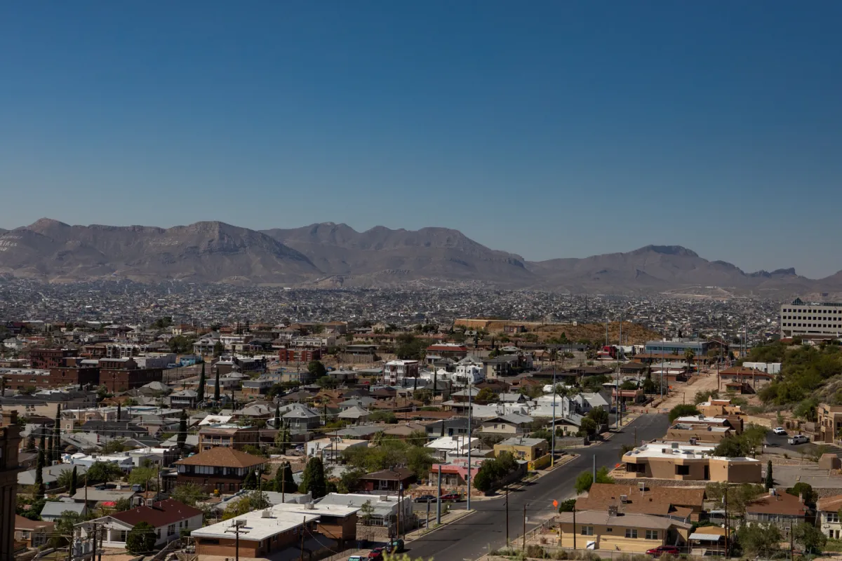 The Paso del Norte border region, Sept. 8, 2024.
