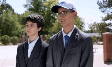 Jaiden Hwang and Kiran Herz are leading a grassroots effort to make college applications a less stressful experience for students through Initiative 81