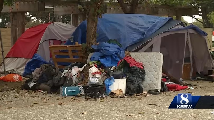 <i>KSBW via CNN Newsource</i><br/>New rules ban aggressive panhandling